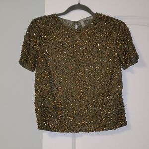 Sequined t shirt